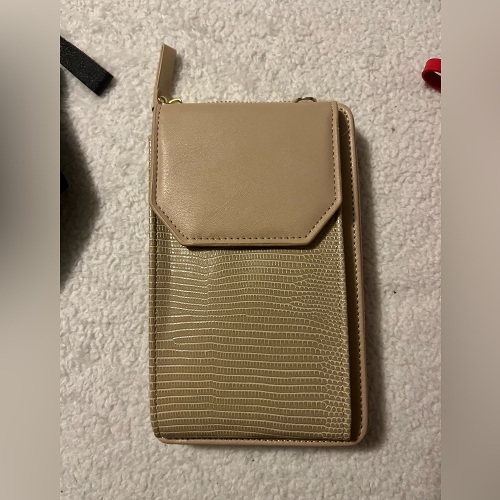 brand new tan wallet